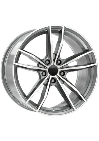 Emr Dy649-10 Titanium Diamond 19 inç 5 Kol Alaşımlı Jant 4 Adet