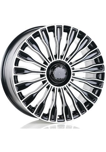 Emr A328-03 Black Diamond 19 inç 17 Kol Alaşımlı Jant 4 Adet
