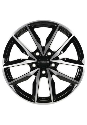 Cms 1129 02 Diamond Black Gloss 17 inç 10 Kol Alaşımlı Jant 4 Adet