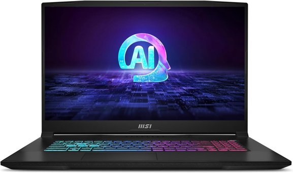 MSI Katana A17 AI B8VG-862XTR Harici GeForce RTX 4070 AMD Ryzen 9 -8945HS 32 GB GDDR6 Ram 1 TB SSD 17.3 inç Full HD FreeDos Oyuncu Laptop