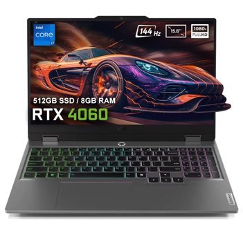 Lenovo LOQ 15IRX9 83DV00HNTR Harici GeForce RTX 4060 Intel Core i7 13650HX 8 GB DDR5 Ram 512 GB SSD 15.6 inç Full HD FreeDos Oyuncu Laptop