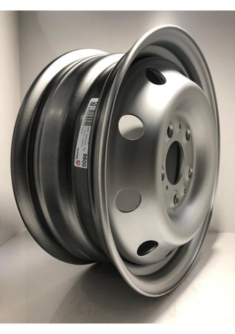 Alcar 9600 Silver 16 inç Kolsuz Çelik Jant