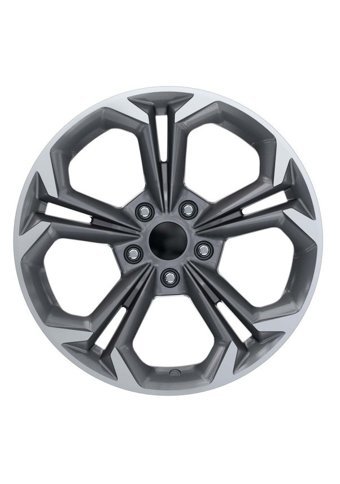 Emr Dy1257 02 Gun Metal Diamond 17 inç 5 Kol Alaşımlı Jant 4 Adet