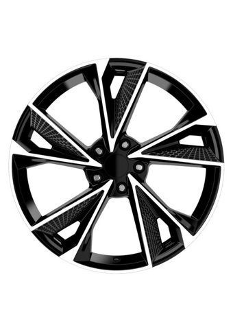 Emr Dy808-03 Black Diamond 18 inç 5 Kol Alaşımlı Jant 4 Adet
