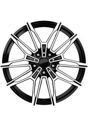 Emr Y929-10 Black Diamond 19 inç 10 Kol Alaşımlı Jant 4 Adet