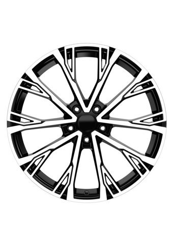 Emr Dy1109-02 Black Diamond 19 inç 10 Kol Alaşımlı Jant 4 Adet