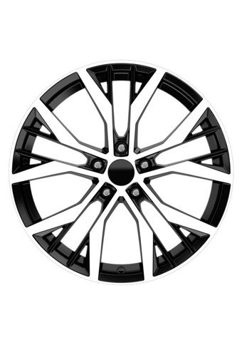 Emr Dy778-01 Black Diamond 18 inç 10 Kol Alaşımlı Jant 4 Adet