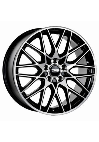 Cms 1447-01 Diamond Black Gloss 18 inç 10 Kol Alaşımlı Jant 4 Adet
