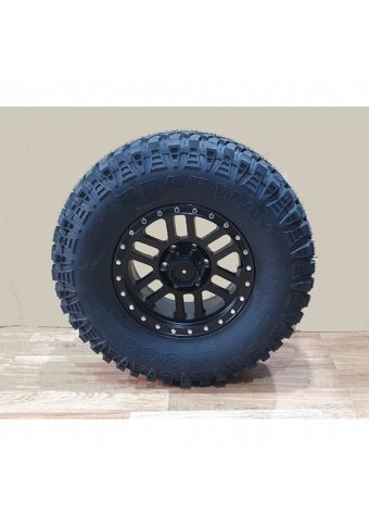 Ducki 12015-16 Black 16 inç 12 Kol Jant 4 Adet