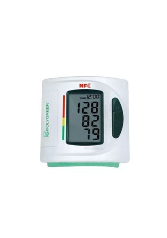 Polygreen Kp-6261 1 Kullanıcı 85 Ölçüm Hafızalı Dijital Bilekten Tam Otomatik Tansiyon Aleti