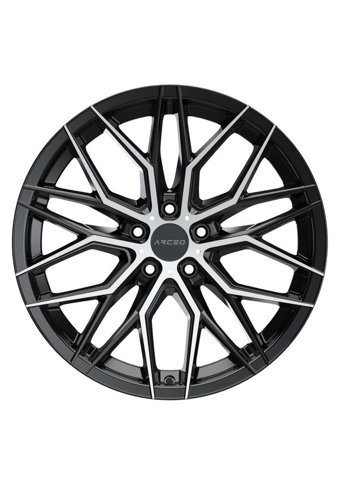 Arceo Arc-20141-04 Black Diamond Valencia 20 inç 10 Kol Alaşımlı Jant 4 Adet