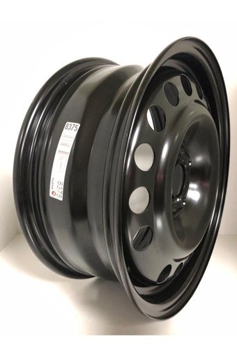 Alcar 8375 Black 15 inç Kolsuz Çelik Jant
