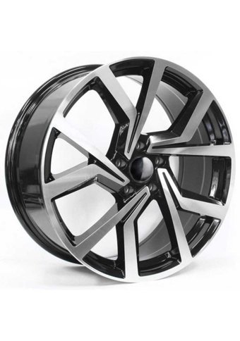 Emr Dy237-02 Black Diamond 17 inç 5 Kol Alaşımlı Jant 4 Adet