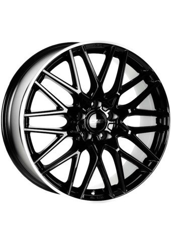 Cms 1062-16 Diamond Rim Black Gloss 17 inç 10 Kol Alaşımlı Jant 4 Adet