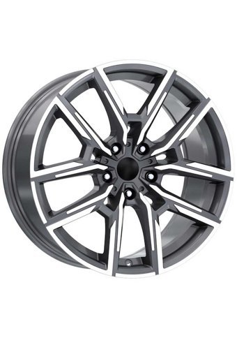 Arceo Emr-Dy1249-04 Gun Metal Diamond 19 inç 10 Kol Alaşımlı Jant 4 Adet