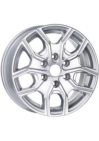 Emr E314-01 Crsytal Silver 16 inç 10 Kol Alaşımlı Jant 4 Adet