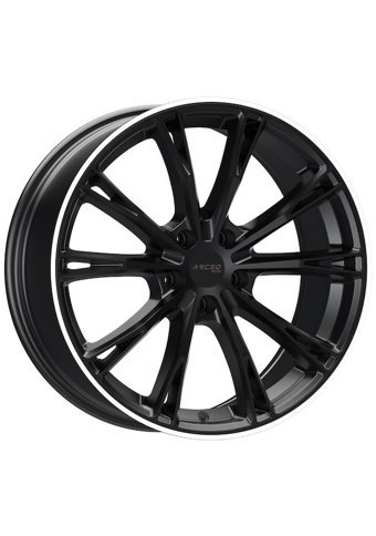 Arceo Asw01-44 Matt Black Lip Diamond 19 inç 10 Kol Alaşımlı Jant 4 Adet