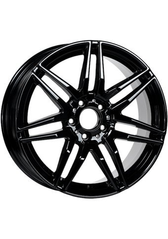 Emr A397-02 Black 18 inç 7 Kol Alaşımlı Jant 4 Adet