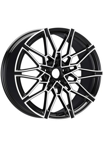 Emr A339-04 Black Diamond 19 inç 10 Kol Alaşımlı Jant 4 Adet