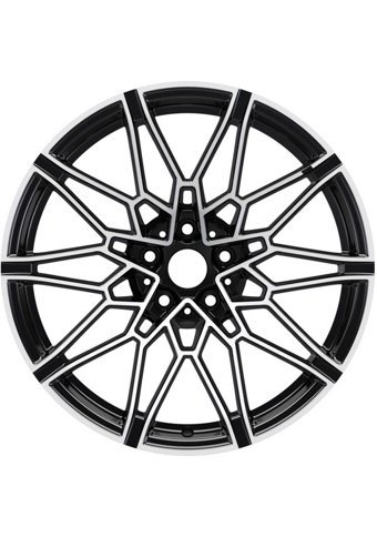 Emr A339-04 Black Diamond 19 inç 10 Kol Alaşımlı Jant 4 Adet