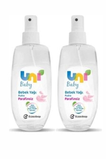 Uni Baby Pudra Bebek Masaj Yağı 2x200 ml