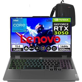 Lenovo LOQ 15IRX9 883DV00AFTR10 Harici GeForce RTX 3050 Intel Core i7 13650HX 64 GB DDR5 Ram 1 TB SSD 15.6 inç Full HD FreeDos Oyuncu Laptop + WeblegelsinÇanta