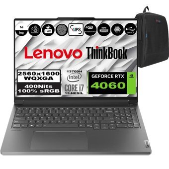 Lenovo Thinkpad E15 Gen 4 21E6006VTX732 Harici GeForce RTX 4060 Intel Core i7 13700H 32 GB Ram 1 TB SSD 16 inç Full HD FreeDos Oyuncu Laptop + Çanta