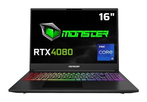 Monster TULPAR T6 V1.2.2 Harici GeForce RTX 4080 Intel Core i9 14900HX 32 GB Ram 1 TB SSD 16 inç Full HD FreeDos Oyuncu Laptop