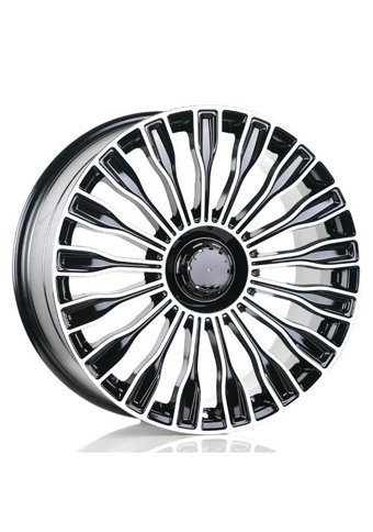 Emr A327-01 Black Diamond 20 inç 17 Kol Alaşımlı Jant 4 Adet