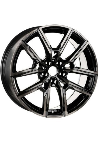 Emr Dy1249-10 Black Tint Diamond 19 inç 10 Kol Alaşımlı Jant 4 Adet