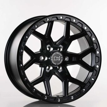 Emr 1536-04 Matt Black 17 inç 6 Kol Alaşımlı Jant 4 Adet