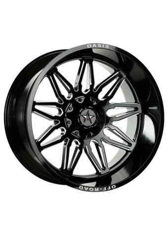 Emr 859-01 Black Milling 17 inç 9 Kol Alaşımlı Jant 4 Adet