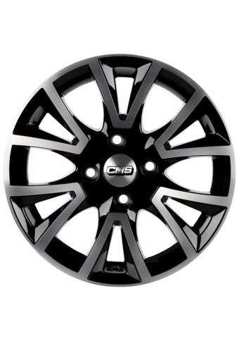 Cms 832 02 Diamond Matt Black 17 inç 6 Kol Alaşımlı Jant 4 Adet