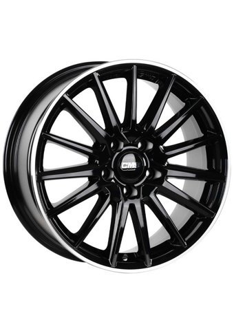 Cms 1036-02 Diamond Rim Black Gloss 17 inç 15 Kol Alaşımlı Jant 4 Adet