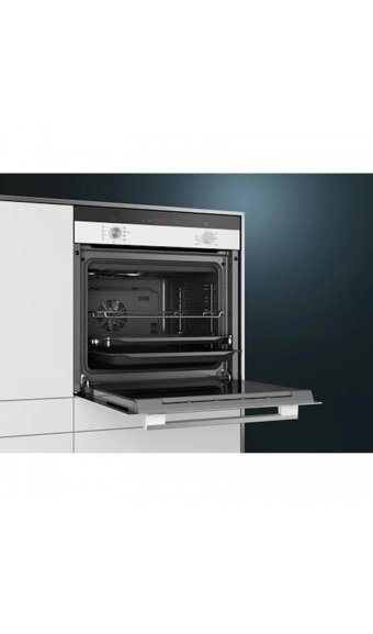 Siemens HB234FEW3T 66 lt Izgaralı Dijital Klasik Fanlı Ankastre Fırın Beyaz