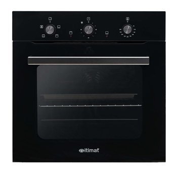 İtimat 6021 70 lt Izgaralı Dijital Klasik Fanlı Midi Fırın Siyah