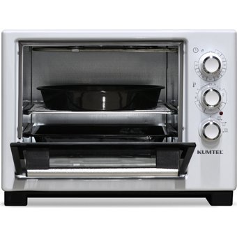 Kumtel LX-8520 20 lt Izgaralı Klasik Fanlı Mini Fırın Beyaz