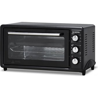 Kumtel LX-3520 40 lt Izgaralı Klasik Fanlı Mini Fırın Siyah