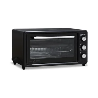 Kumtel LX-3520 40 lt Izgaralı Klasik Fanlı Mini Fırın Siyah