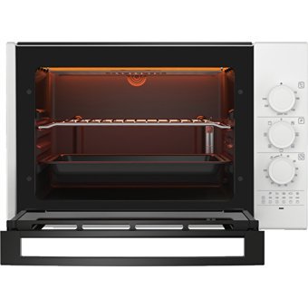 Beko BMF 30 QB 30 lt Izgaralı Dijital Klasik Fanlı Mini Fırın Beyaz