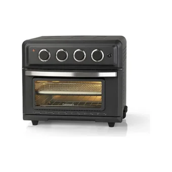 Cuisinart TOA60E 17 lt Izgaralı Klasik Fanlı Mini Fırın Siyah