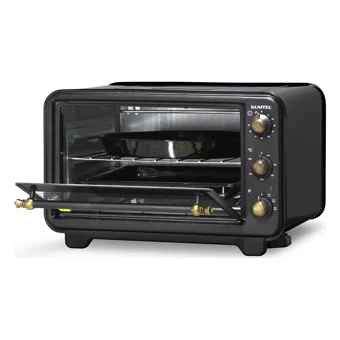 Kumtel KF-6125 32 lt Izgaralı Rustik Fanlı Mini Fırın Siyah
