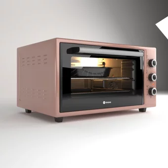 Innova 45500 45 lt Klasik Midi Fırın Rose