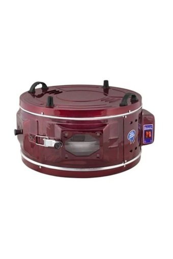 Uğur XX-185 50 lt Izgaralı Klasik Davul Fırın Bordo