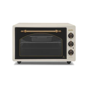 Simfer 4295 42 lt Izgaralı Rustik Fanlı Midi Fırın Bej