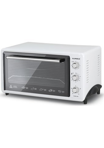 Luxell LX-3525 40 lt Izgaralı Klasik Fanlı Midi Fırın Beyaz