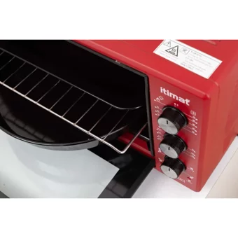 İtimat 4020 40 lt Izgaralı Klasik Fanlı Mini Fırın Inox