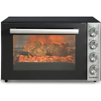 Kumtel LX-9645 70 lt Izgaralı Klasik Fanlı Midi Fırın Siyah