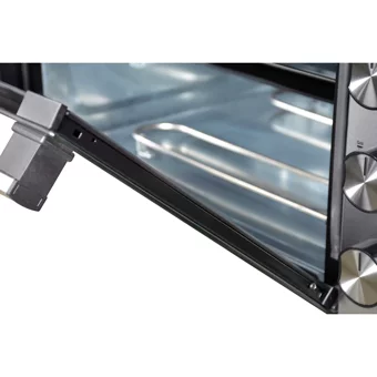 Kumtel LX-9645 70 lt Izgaralı Klasik Fanlı Midi Fırın Siyah