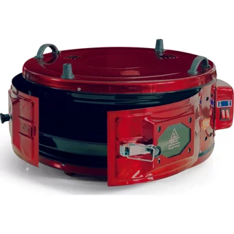 Uğur 008 50 lt Izgaralı Klasik Davul Fırın Bordo